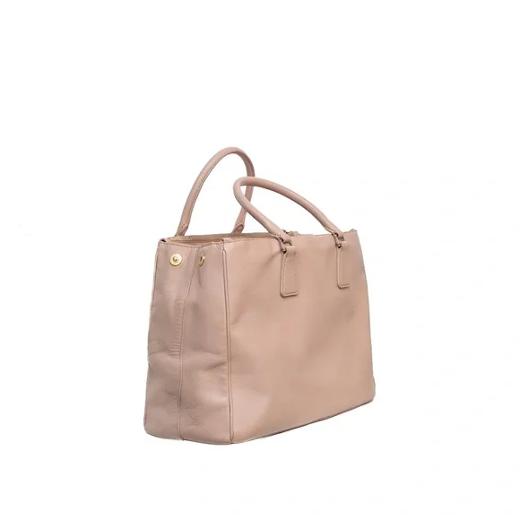 PRADA Large Galleria Saffiano  Hand Tote Bag Leather Pink - Picture 6 of 11